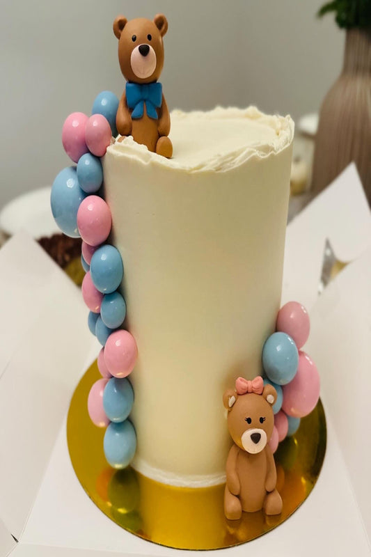 Gender Reveal Cake